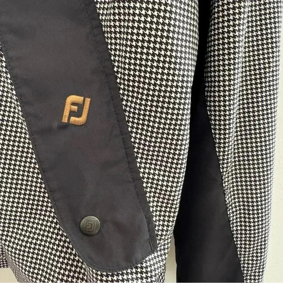 Dryjoys by Footjoy Convertible Jacket to Vest Golf Houndstooth L - Picture 3 of 11